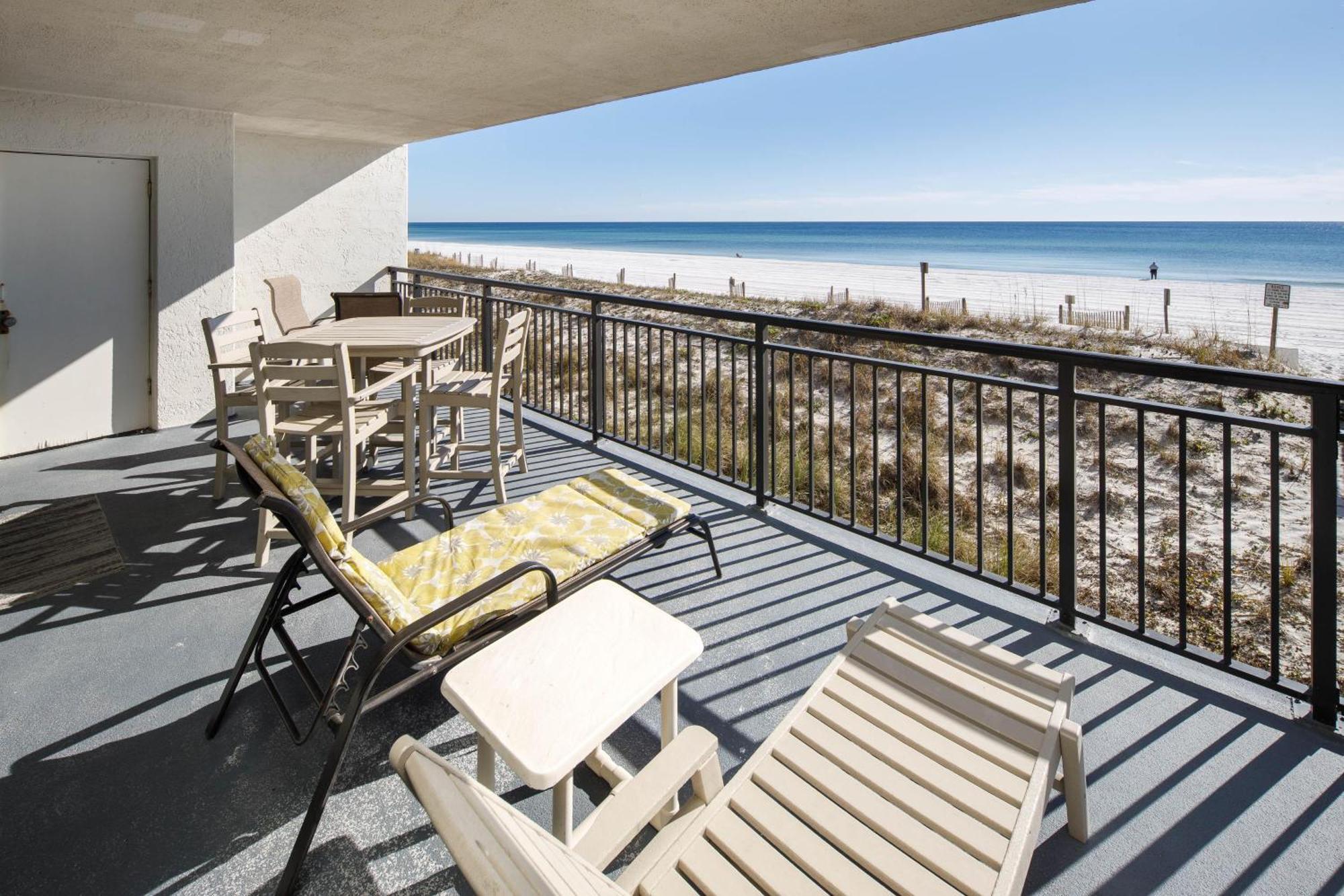 Nautilus 1201 - Gulf Front 2 Bedroom Huge Wrap Around Balcony 2Nd Floor! Fort Walton Beach Bagian luar foto