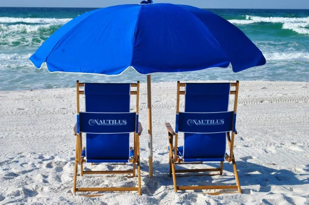 Nautilus 1201 - Gulf Front 2 Bedroom Huge Wrap Around Balcony 2Nd Floor! Fort Walton Beach Bagian luar foto