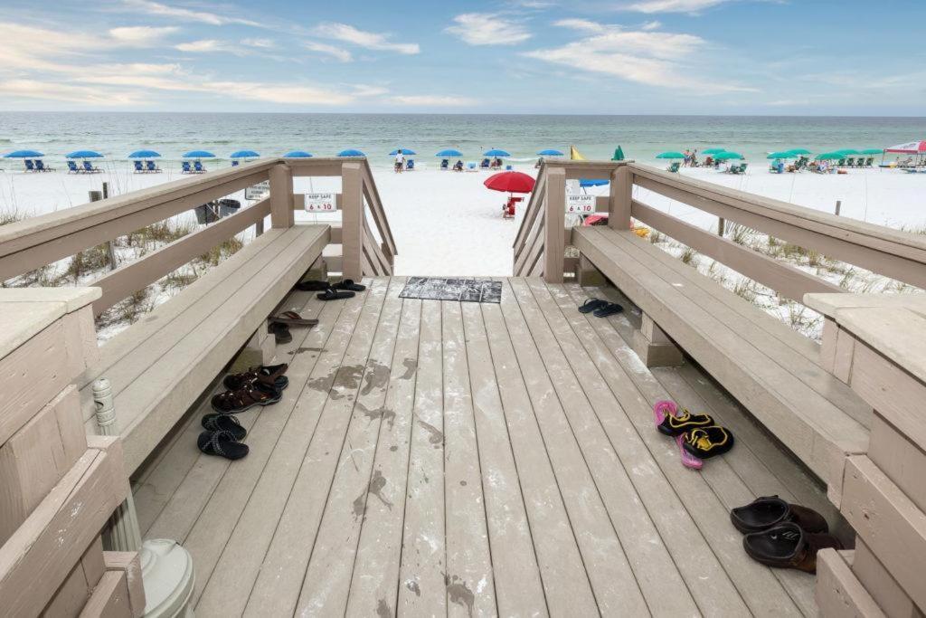 Nautilus 1201 - Gulf Front 2 Bedroom Huge Wrap Around Balcony 2Nd Floor! Fort Walton Beach Bagian luar foto