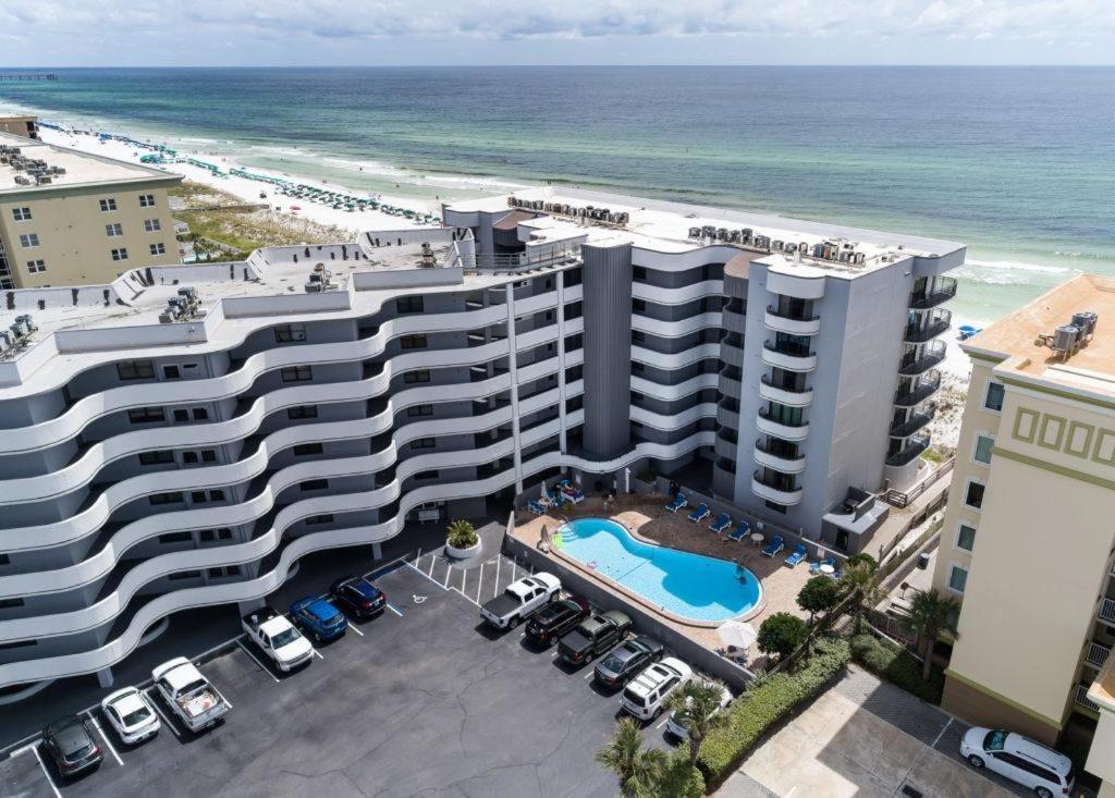 Nautilus 1201 - Gulf Front 2 Bedroom Huge Wrap Around Balcony 2Nd Floor! Fort Walton Beach Bagian luar foto